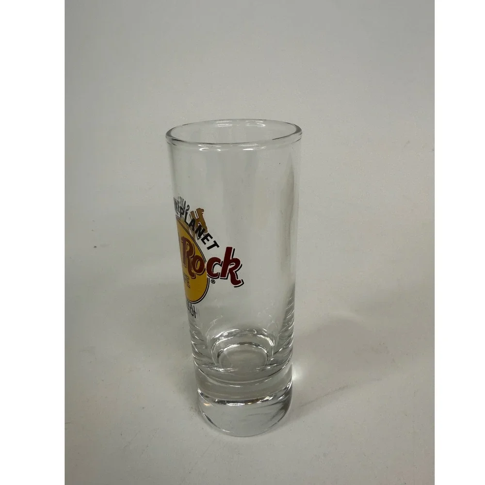 Hard‎ Rock Cafe Maui Shot Glass Save The Planet Collector Souvenir Barware